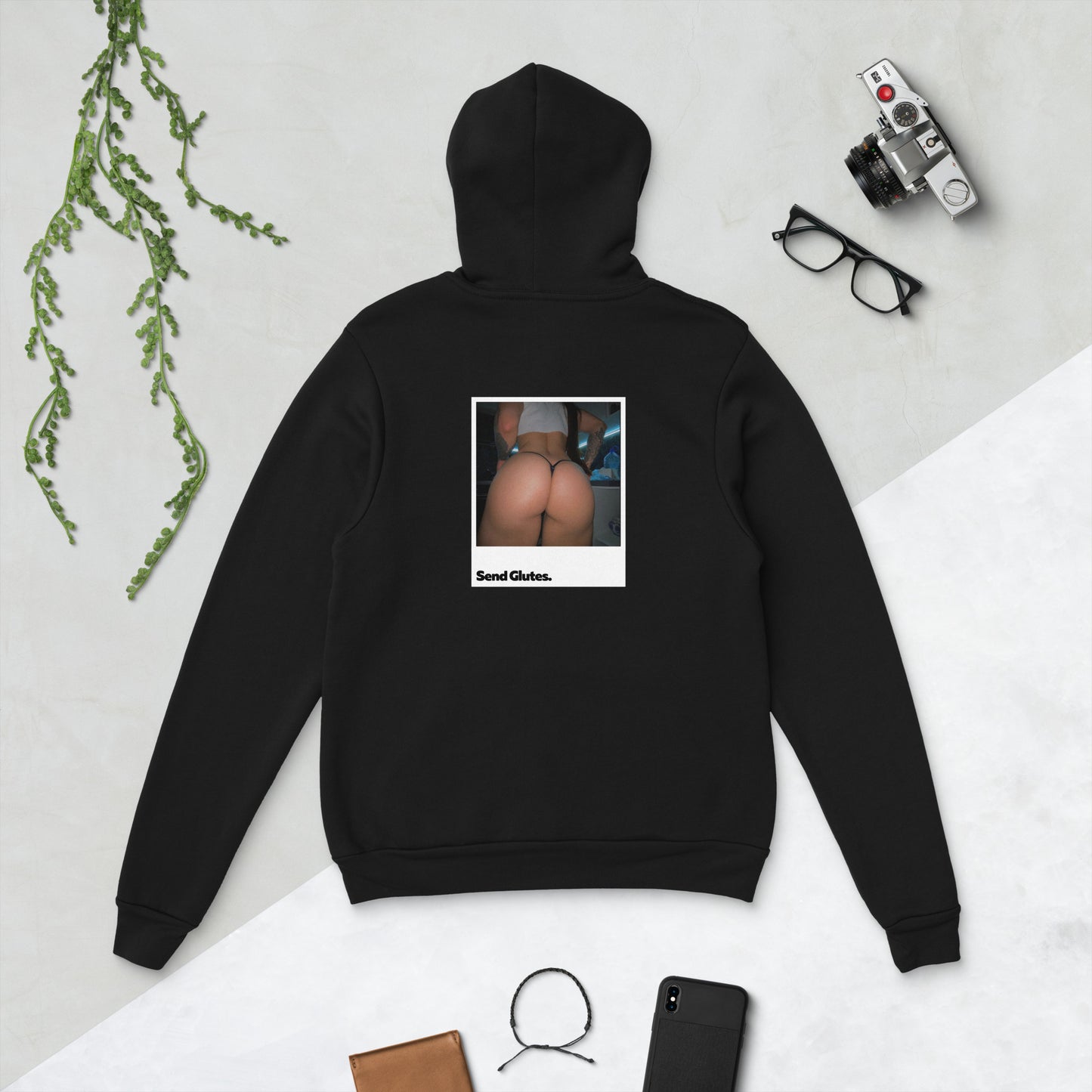 Send Glutes - More Weights More Dates Unisex Hoodie