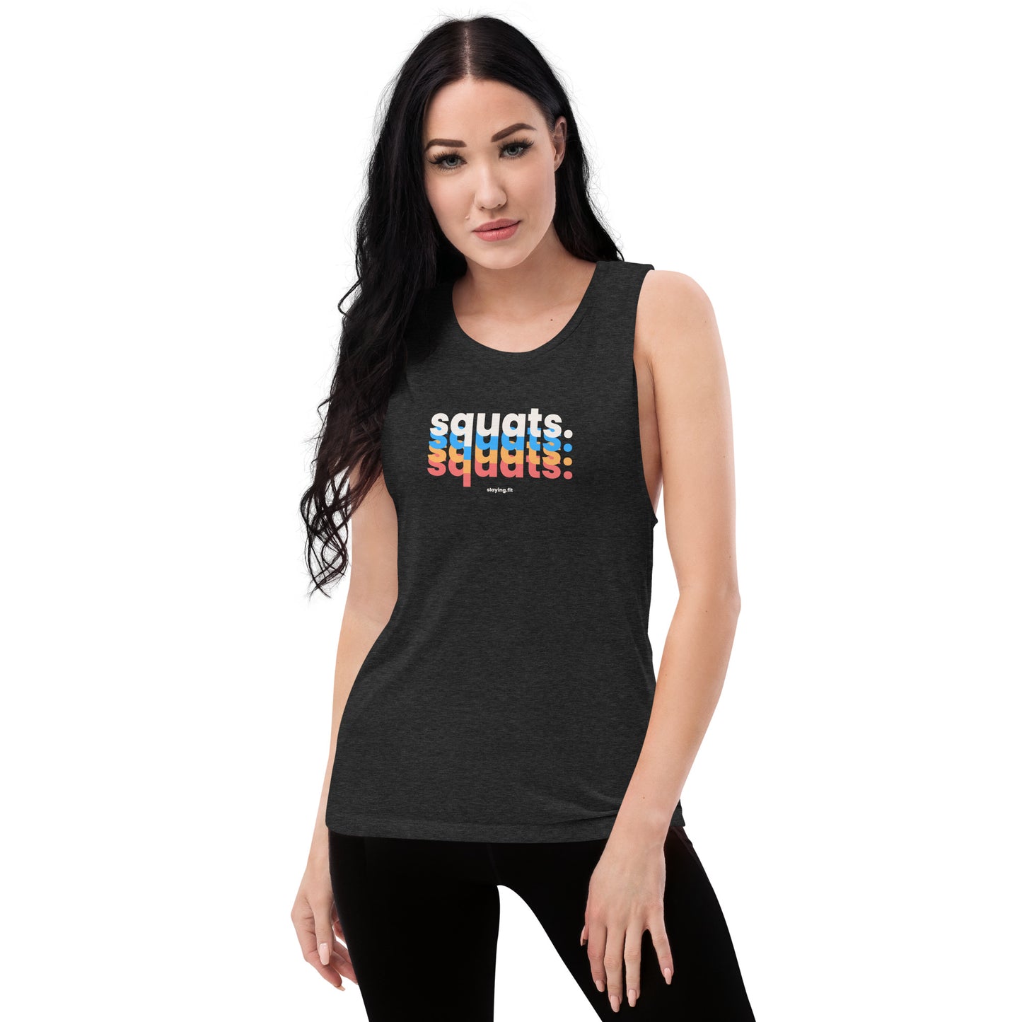 Squats Ladies’ Muscle Tank