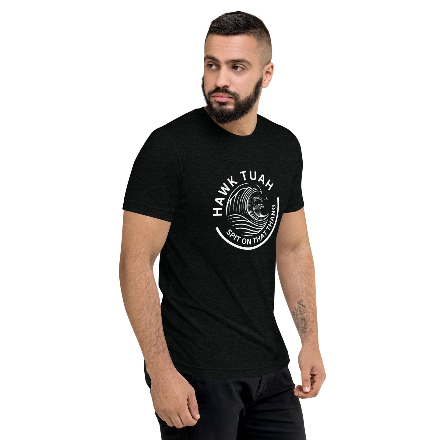 Hawk Tuah Tri-Blend Short Sleeve T-Shirt