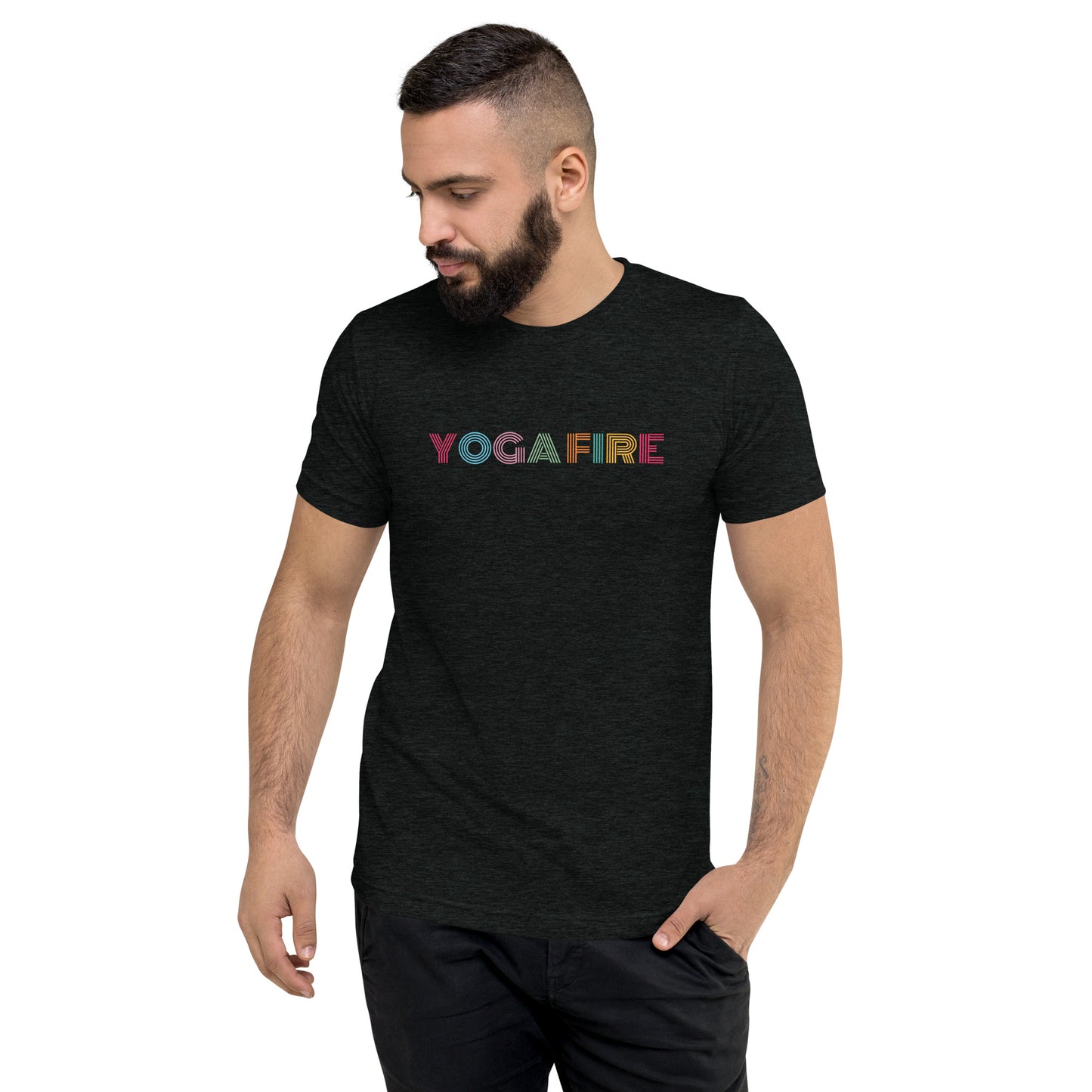 Yoga Fire Men's Short Sleeve T-Shirt