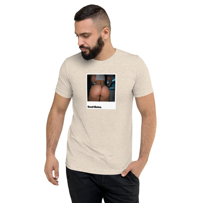 Send Glutes Tri-Blend Short Sleeve T Shirt